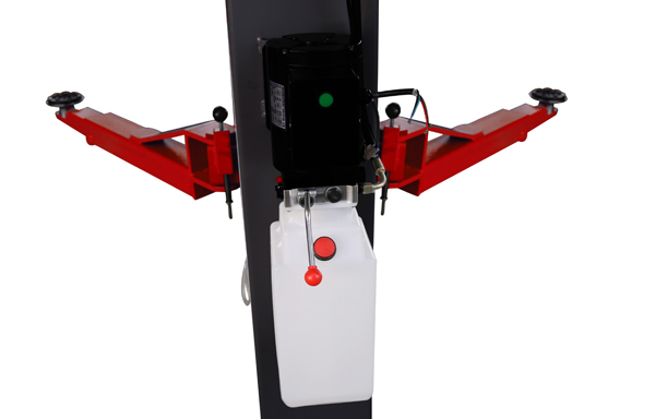 Two Point Lift 4T Manual Dual-Point unlocking Clear Floor two post lift - TWO POST ...